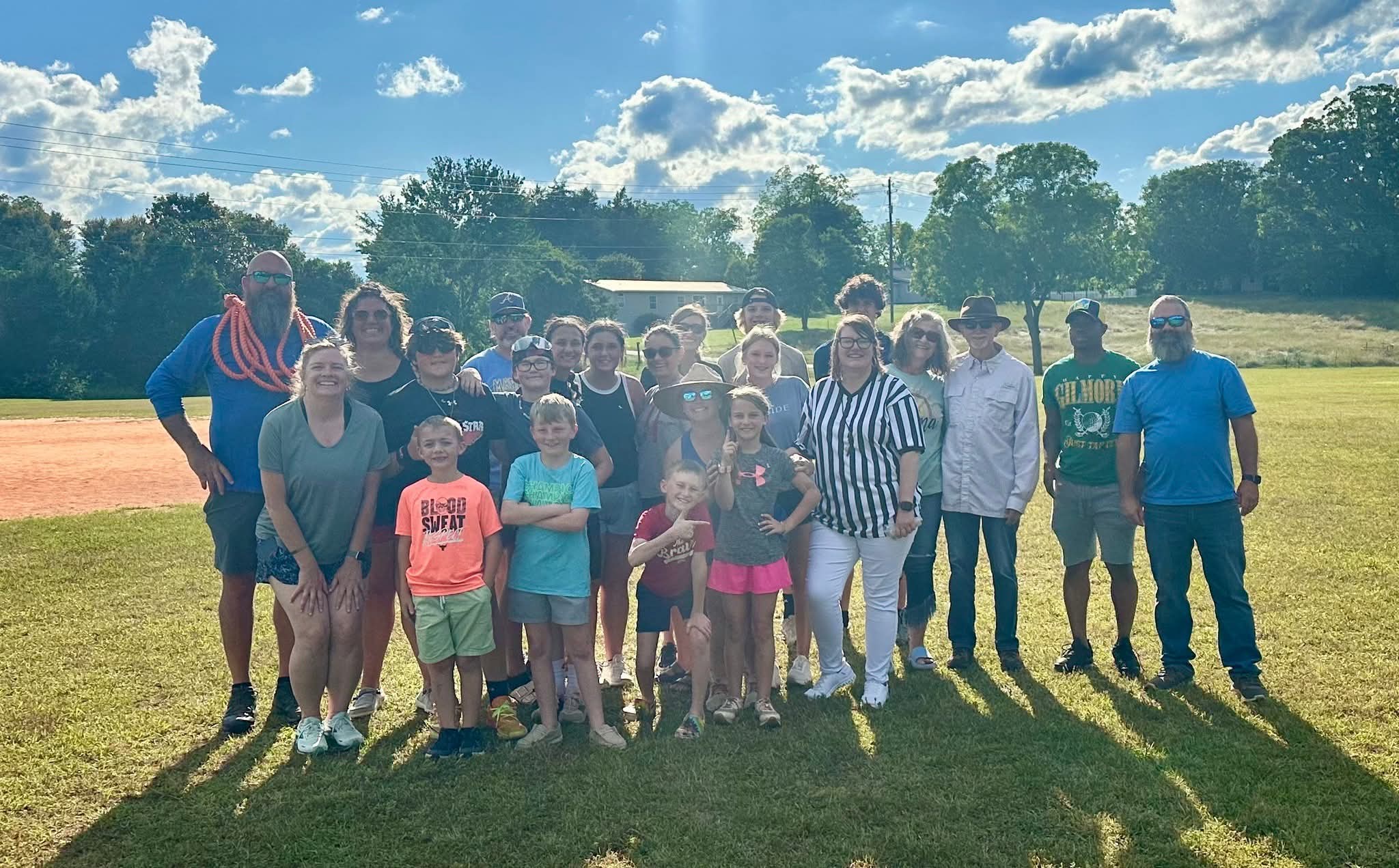 Group of church members smiling
