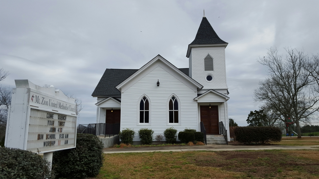 Exterior of the church